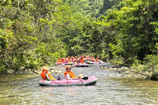 谷景区2025年暑期营收创新高澳门新葡京靖西古龙山通灵大峡(图2) 谷景区2025年暑期营收创新高澳门新葡京靖西古龙山通灵大峡(图2)